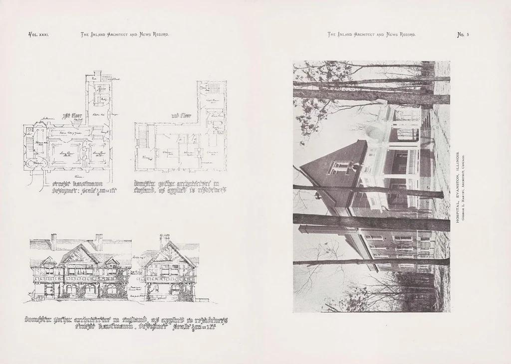 An illustration from The Inland architect and news record, 1887, leaf 27