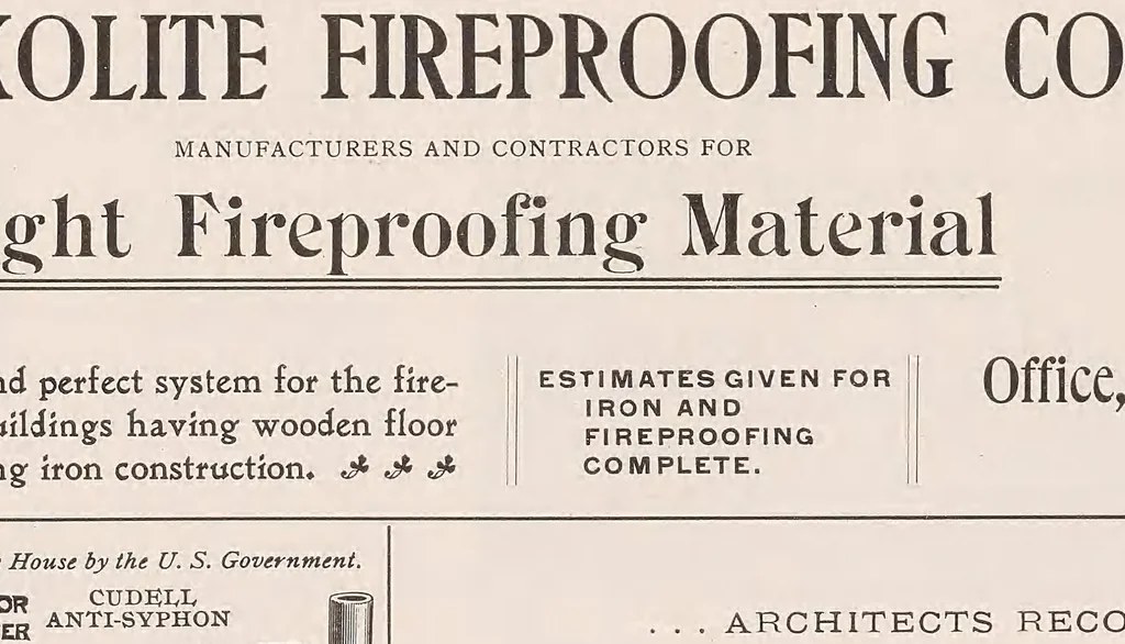 An illustration from The Inland architect and news record, 1887, leaf 7