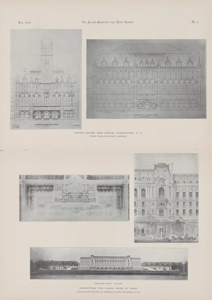 An illustration from The Inland architect and news record, 1887, leaf 25