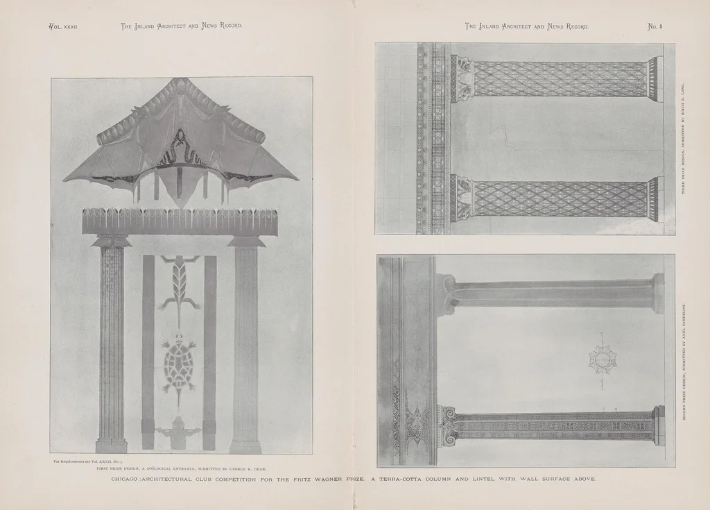 An illustration from The Inland architect and news record, 1887, leaf 16