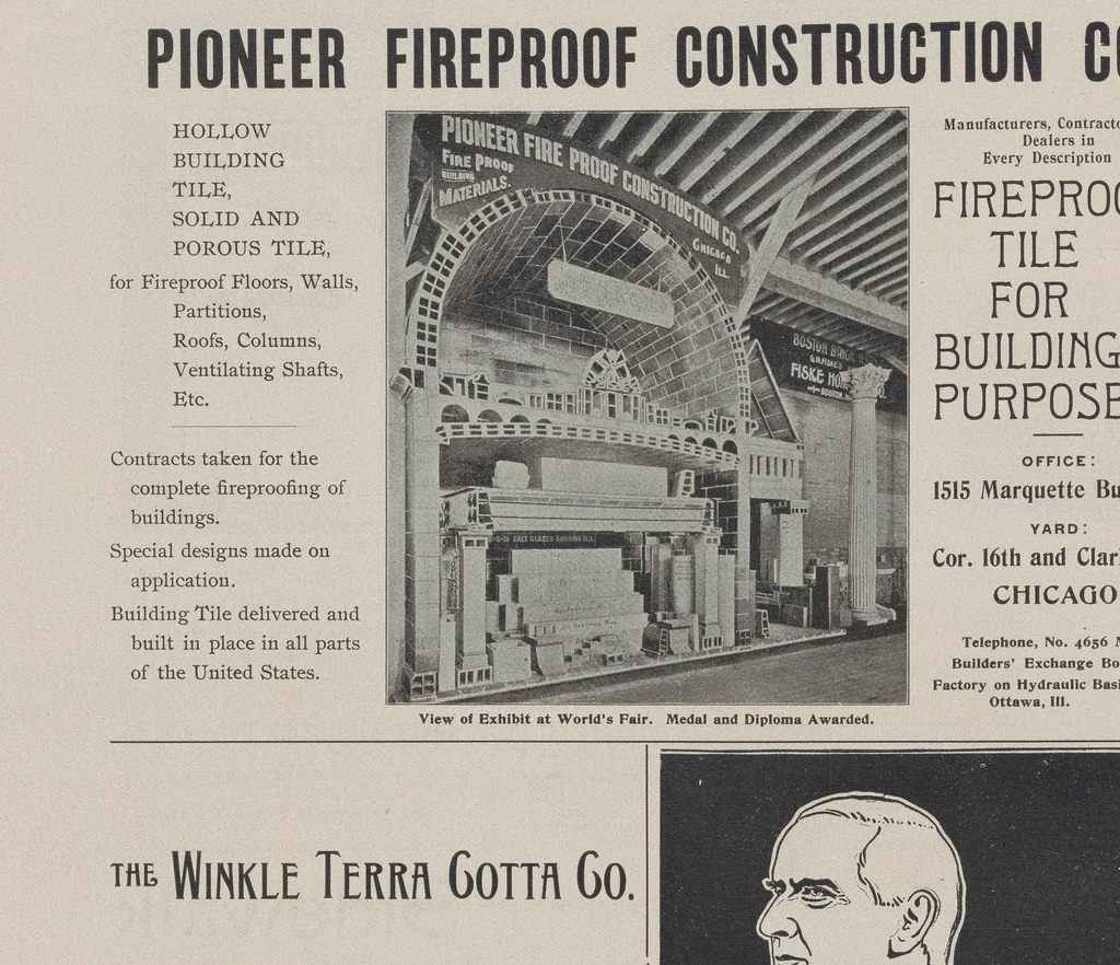 An illustration from The Inland architect and news record, 1887, leaf 6