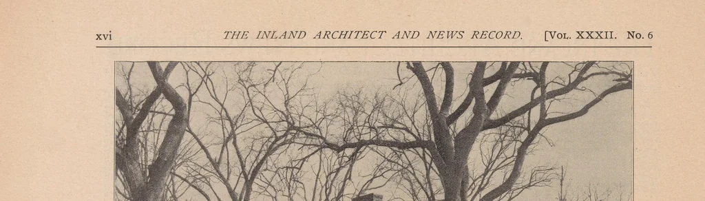 An illustration from The Inland architect and news record, 1887, leaf 54