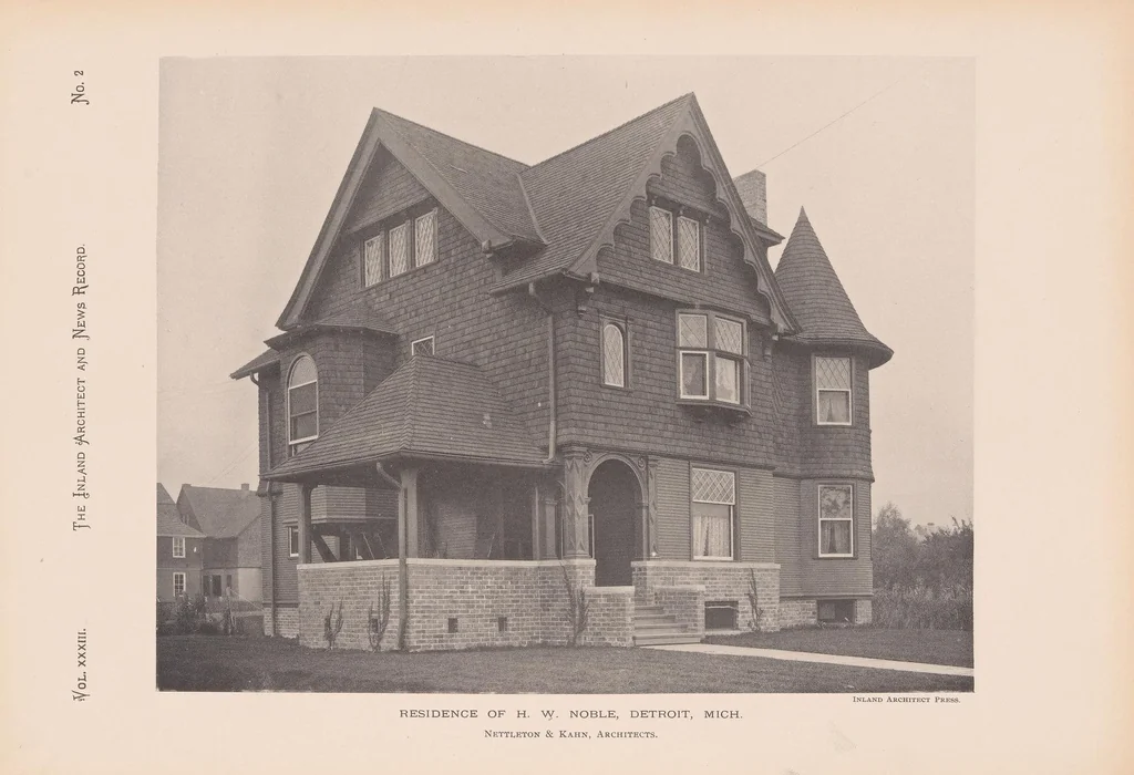 An illustration from The Inland architect and news record, 1887, leaf 35