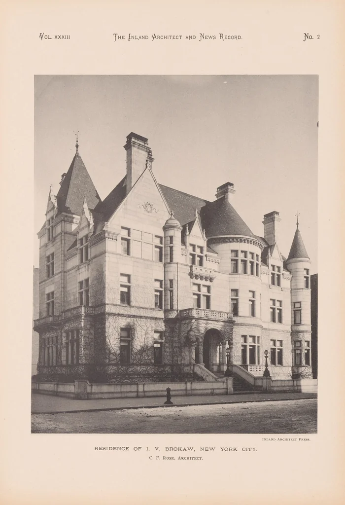 An illustration from The Inland architect and news record, 1887, leaf 39