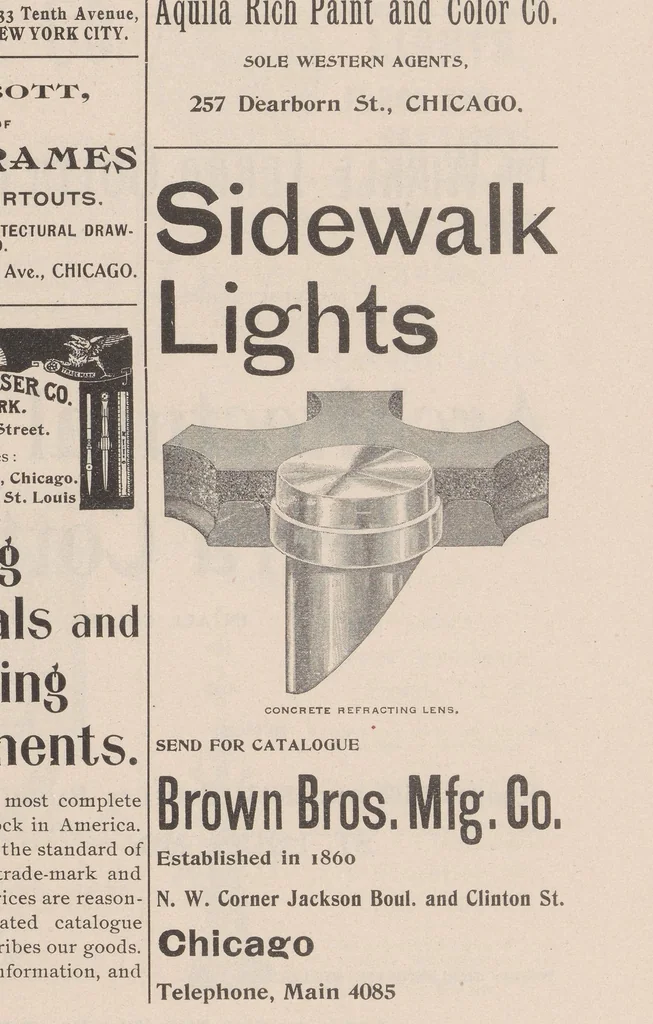 An illustration from The Inland architect and news record, 1887, leaf 5