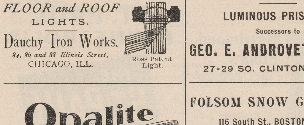 An illustration from The Inland architect and news record, 1887, leaf 9