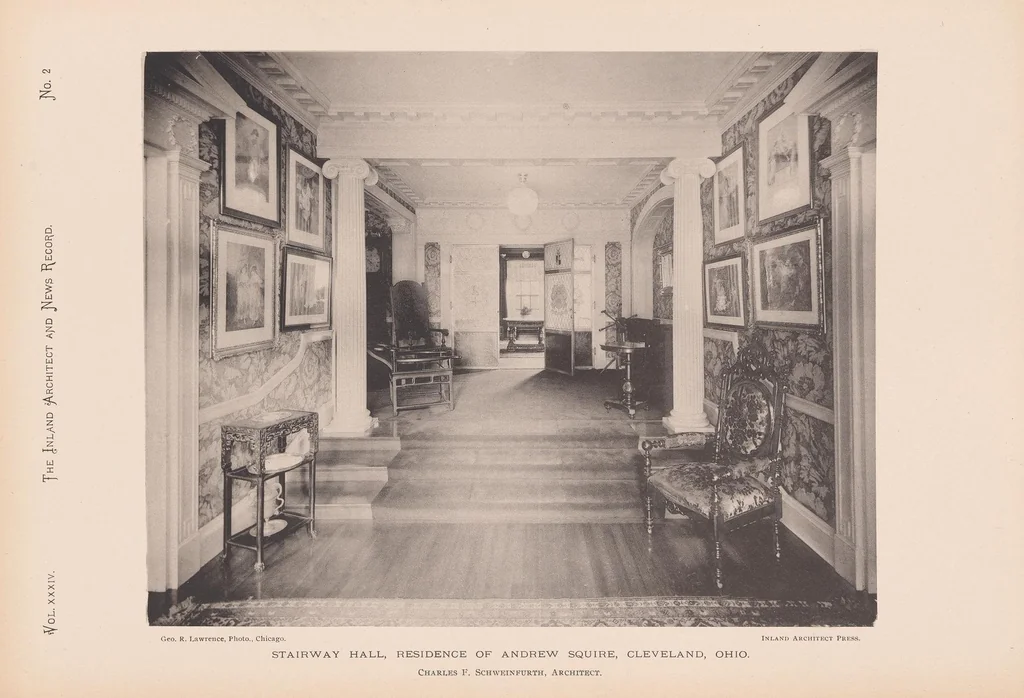 An illustration from The Inland architect and news record, 1887, leaf 25