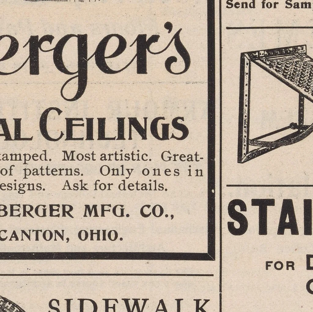 An illustration from The Inland architect and news record, 1887, leaf 9