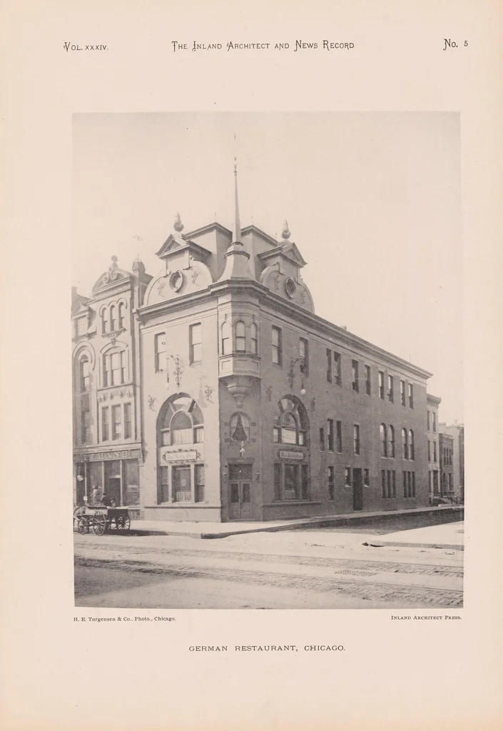 An illustration from The Inland architect and news record, 1887, leaf 39