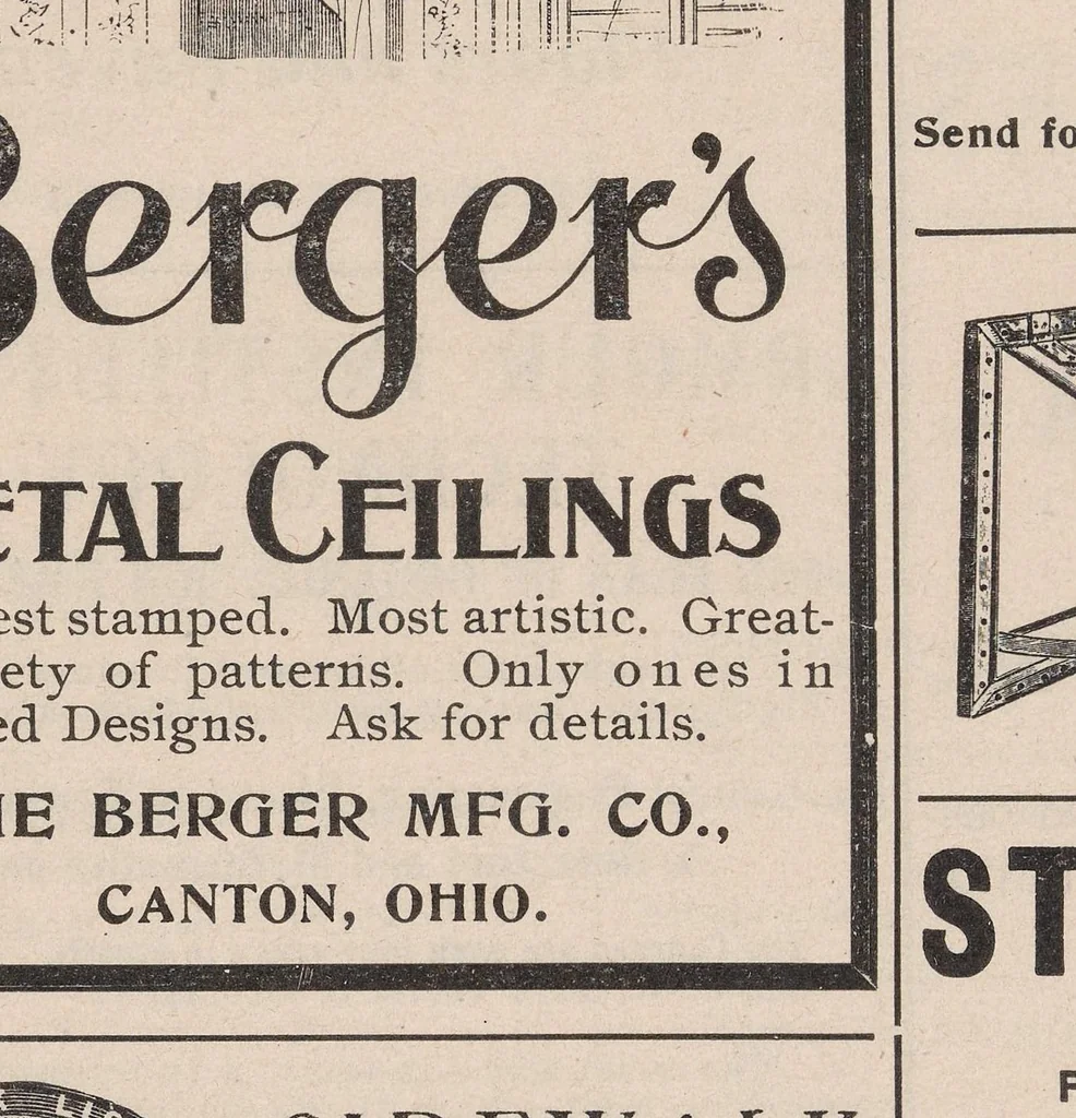 An illustration from The Inland architect and news record, 1887, leaf 9