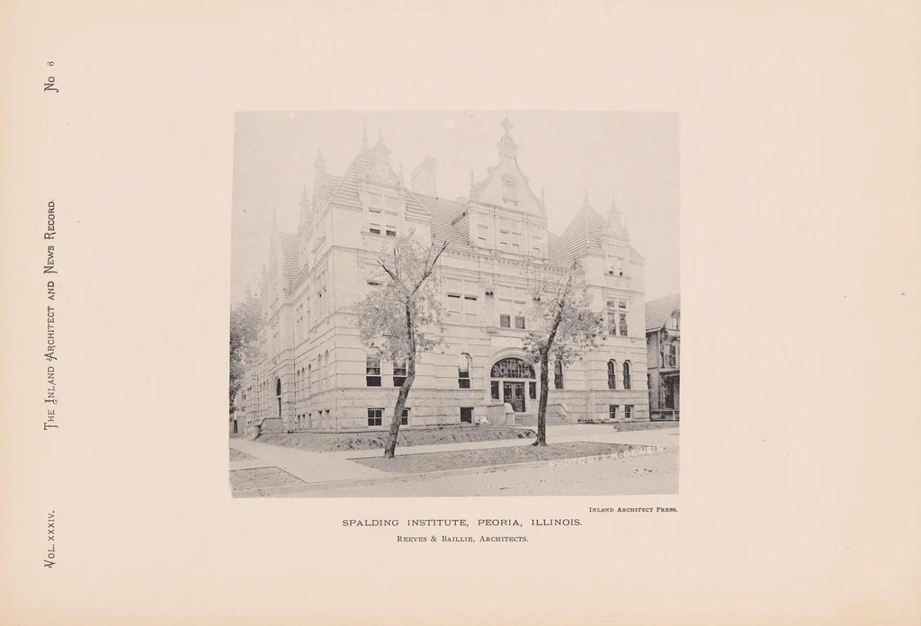 An illustration from The Inland architect and news record, 1887, leaf 29
