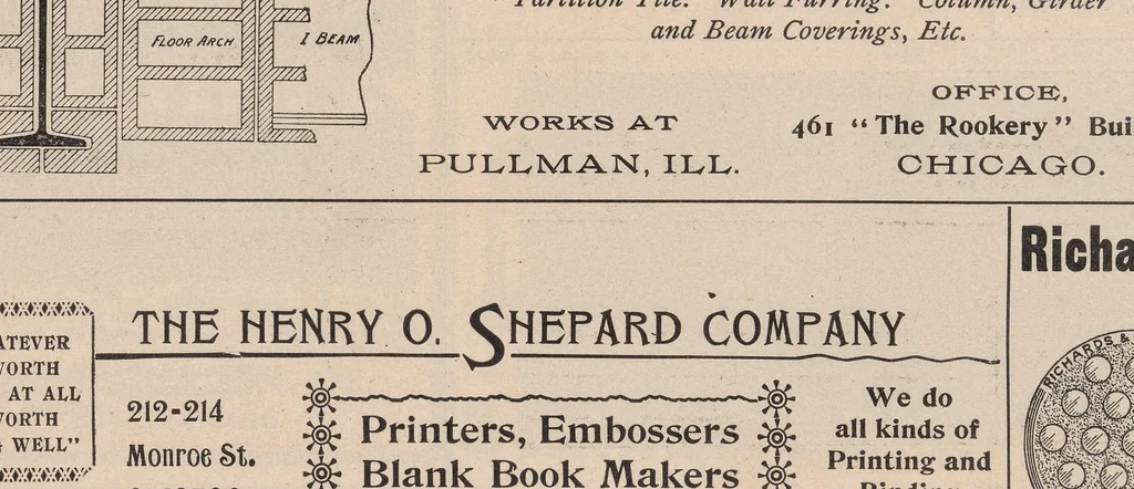 An illustration from The Inland architect and news record, 1887, leaf 5