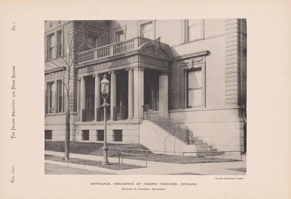 An illustration from The Inland architect and news record, 1887, leaf 39