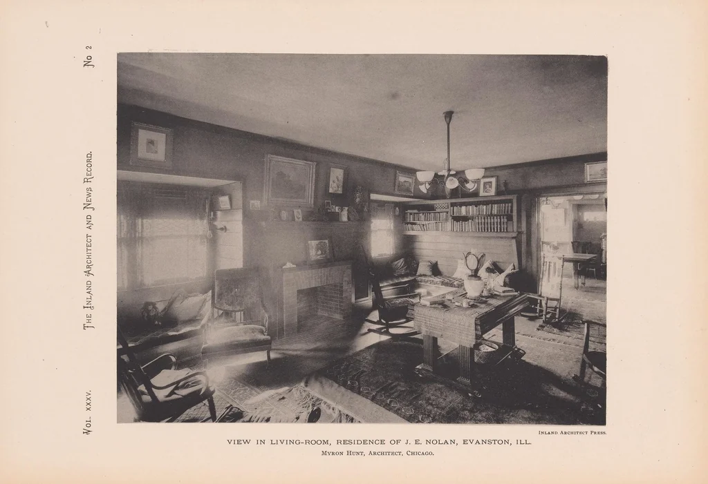 An illustration from The Inland architect and news record, 1887, leaf 45