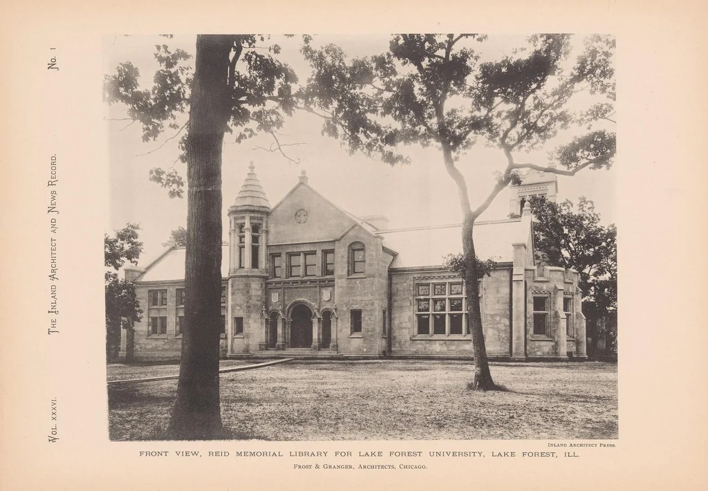 An illustration from The Inland architect and news record, 1887, leaf 33