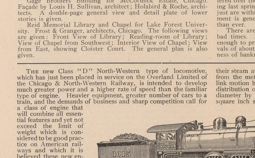 An illustration from The Inland architect and news record, 1887, leaf 46