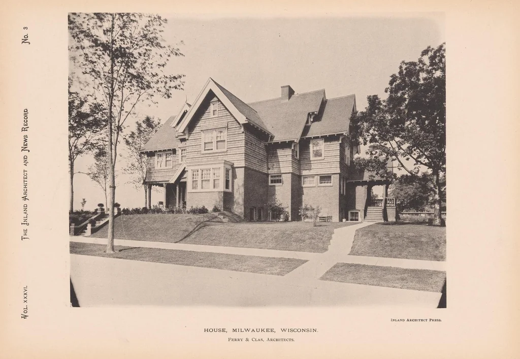 An illustration from The Inland architect and news record, 1887, leaf 35