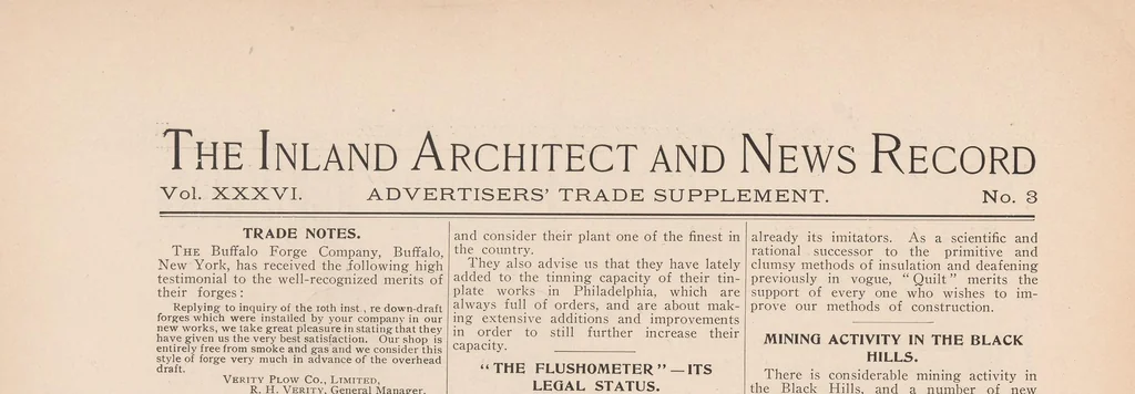 An illustration from The Inland architect and news record, 1887, leaf 50