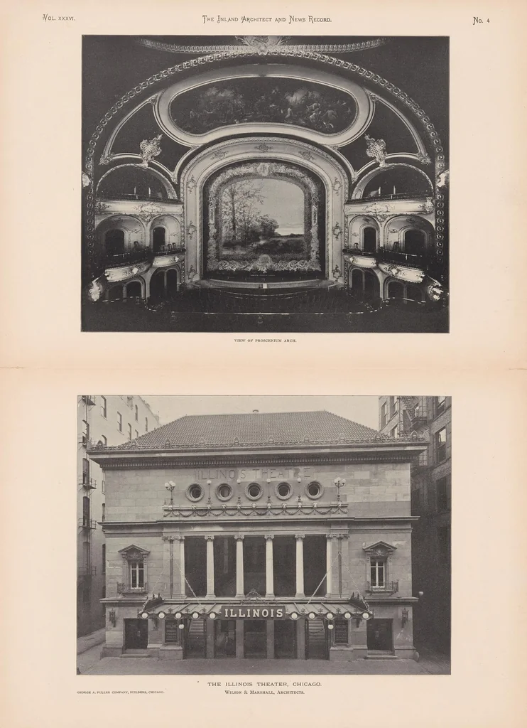 An illustration from The Inland architect and news record, 1887, leaf 17