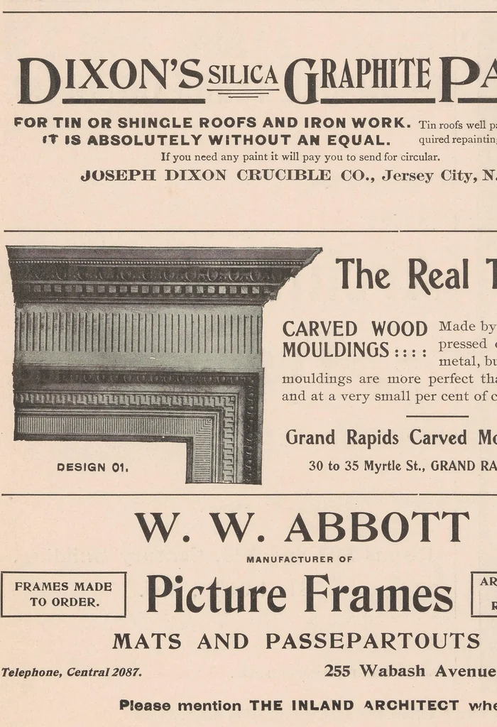 An illustration from The Inland architect and news record, 1887, leaf 3