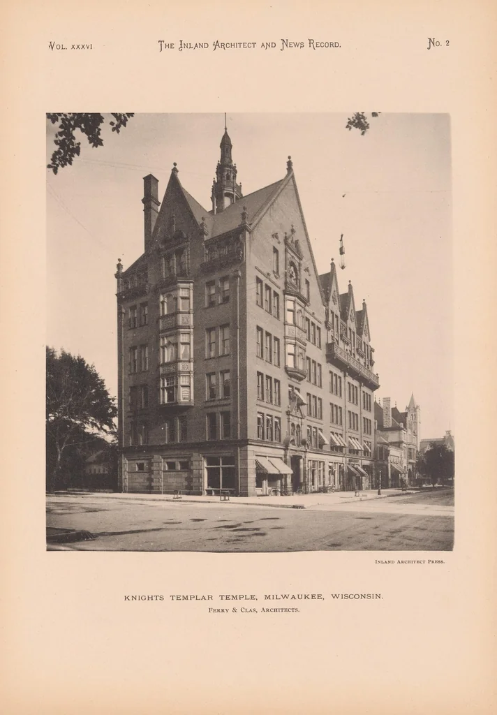 An illustration from The Inland architect and news record, 1887, leaf 27