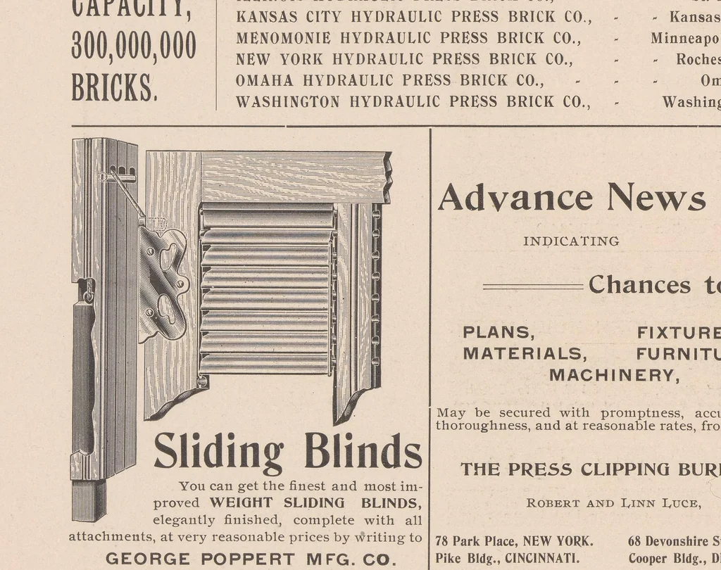 An illustration from The Inland architect and news record, 1887, leaf 6