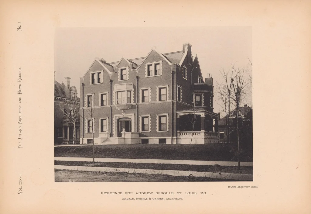 An illustration from The Inland architect and news record, 1887, leaf 25