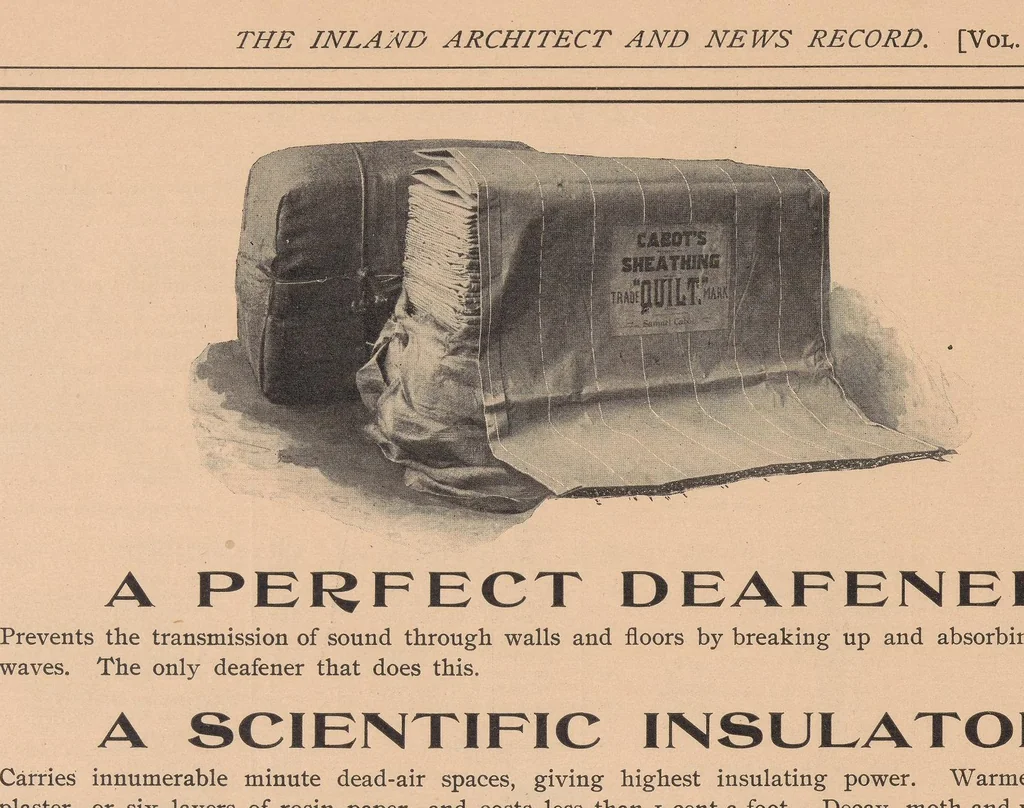 An illustration from The Inland architect and news record, 1887, leaf 12