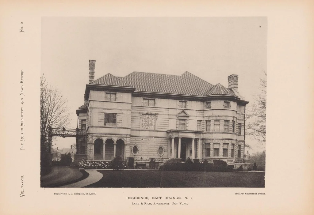 An illustration from The Inland architect and news record, 1887, leaf 35