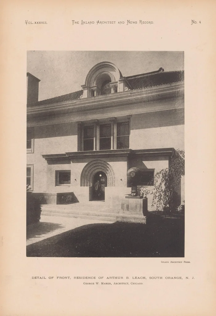An illustration from The Inland architect and news record, 1887, leaf 25