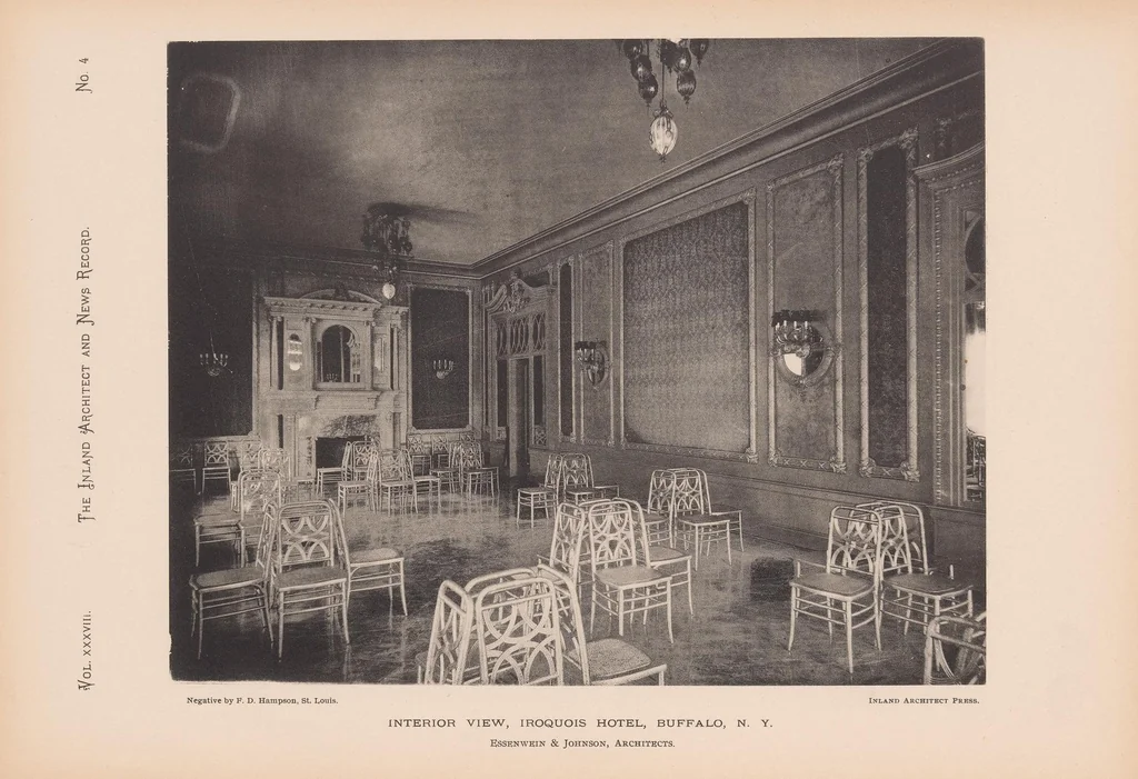 An illustration from The Inland architect and news record, 1887, leaf 31