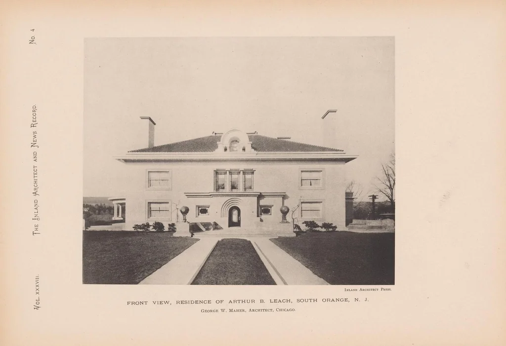 An illustration from The Inland architect and news record, 1887, leaf 37
