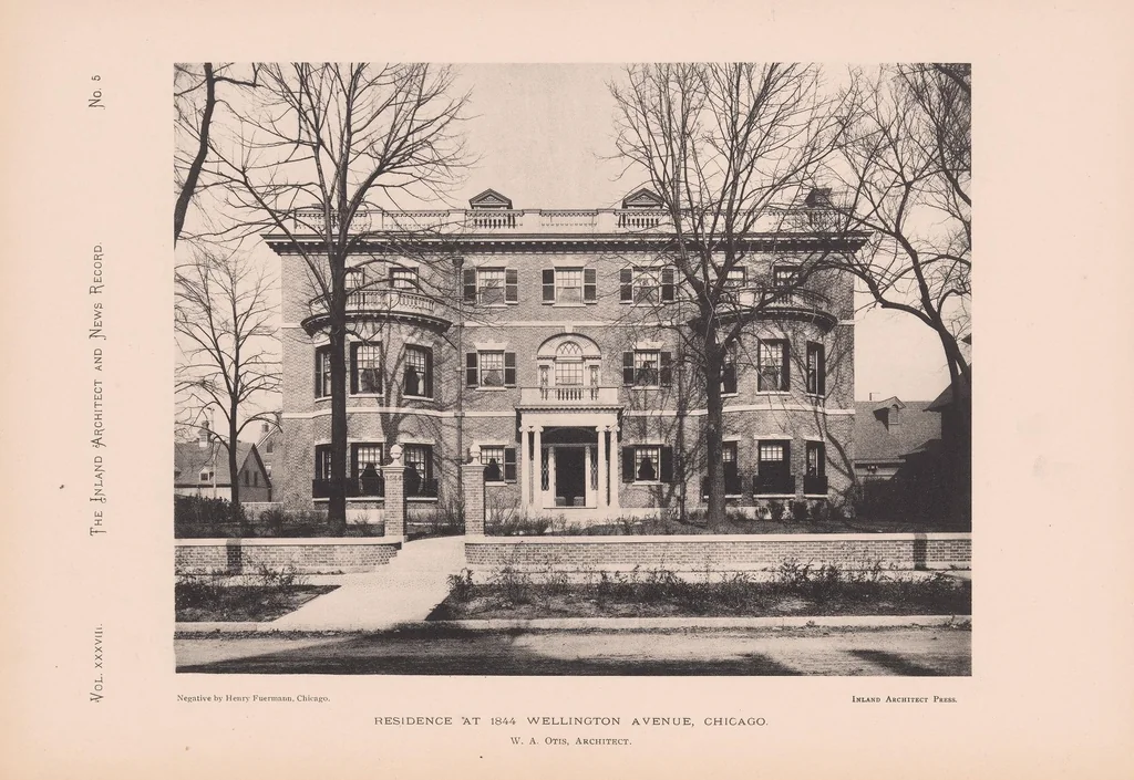 An illustration from The Inland architect and news record, 1887, leaf 31