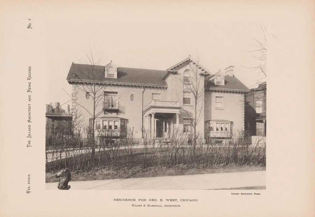 An illustration from The Inland architect and news record, 1887, leaf 29