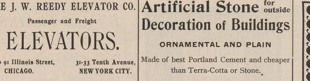 An illustration from The Inland architect and news record, 1887, leaf 5