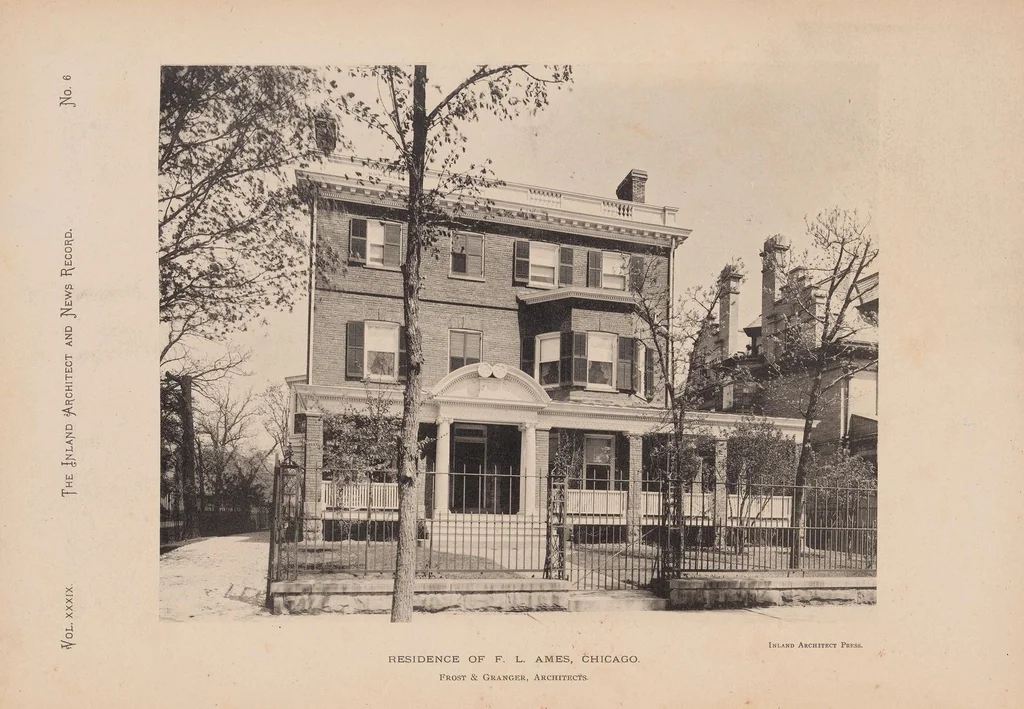 An illustration from The Inland architect and news record, 1887, leaf 23