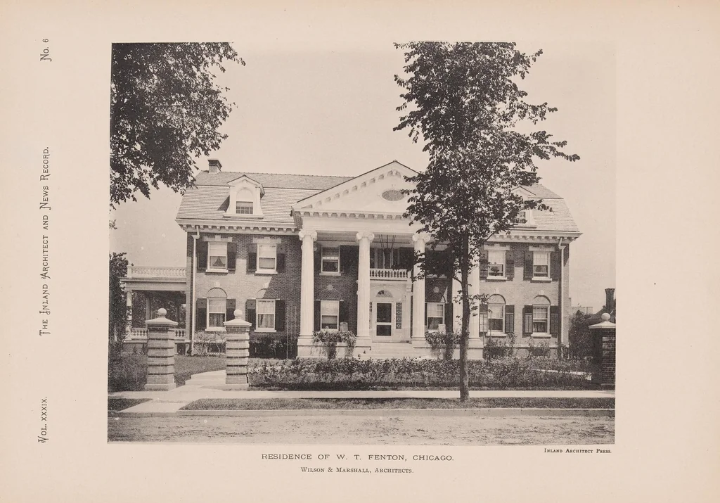 An illustration from The Inland architect and news record, 1887, leaf 25