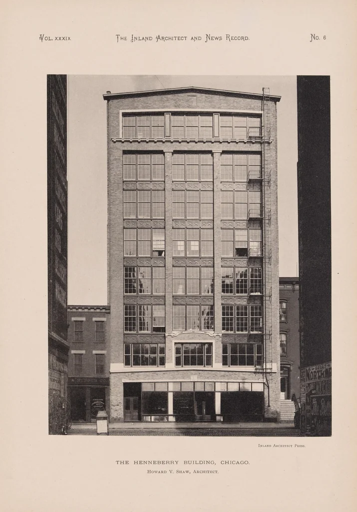 An illustration from The Inland architect and news record, 1887, leaf 35