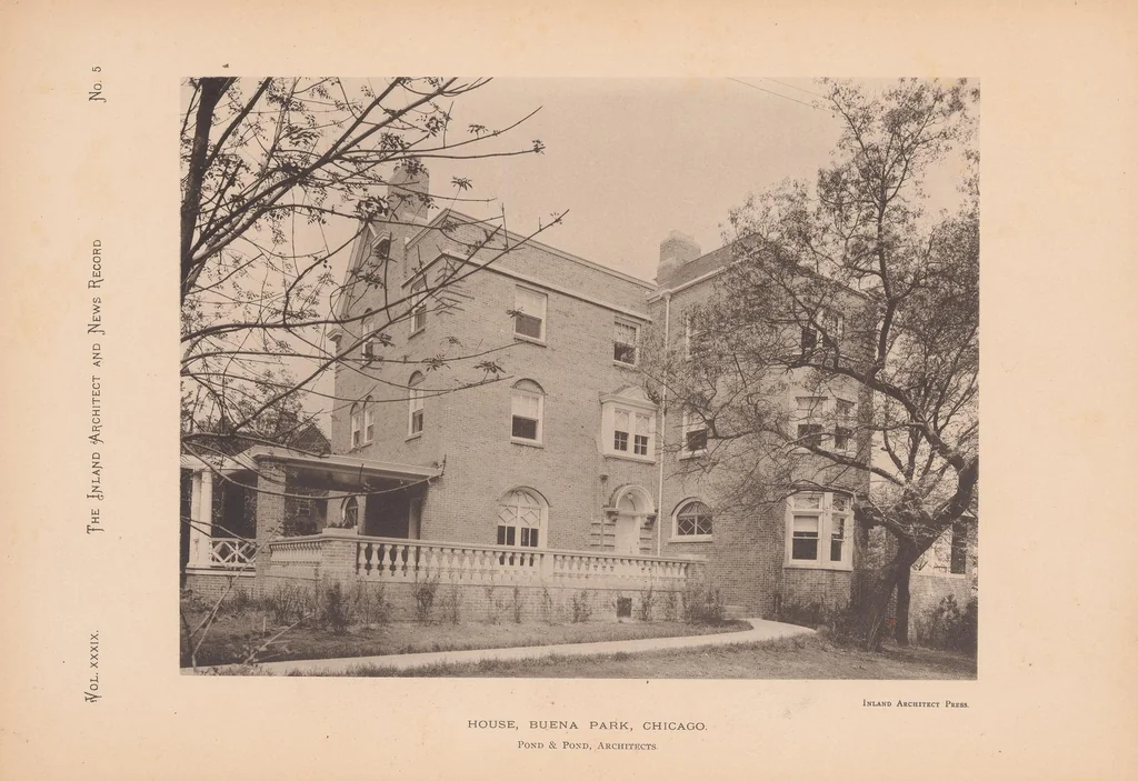 An illustration from The Inland architect and news record, 1887, leaf 23
