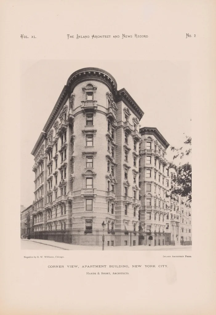 An illustration from The Inland architect and news record, 1887, leaf 31