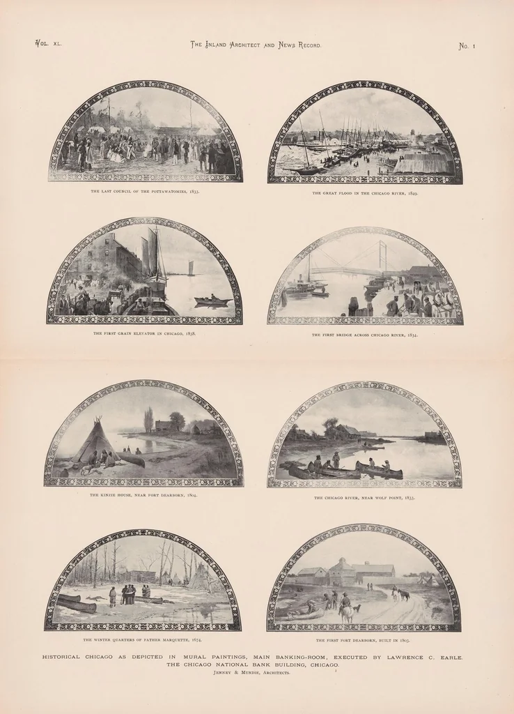 An illustration from The Inland architect and news record, 1887, leaf 21