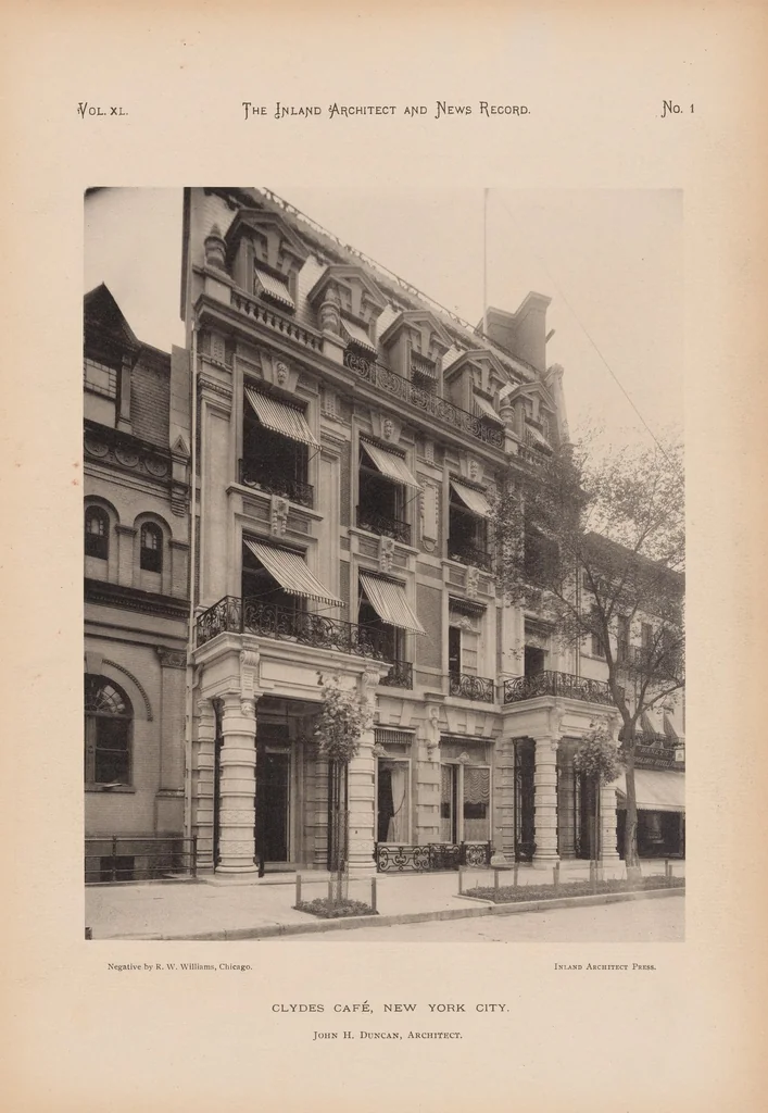 An illustration from The Inland architect and news record, 1887, leaf 29