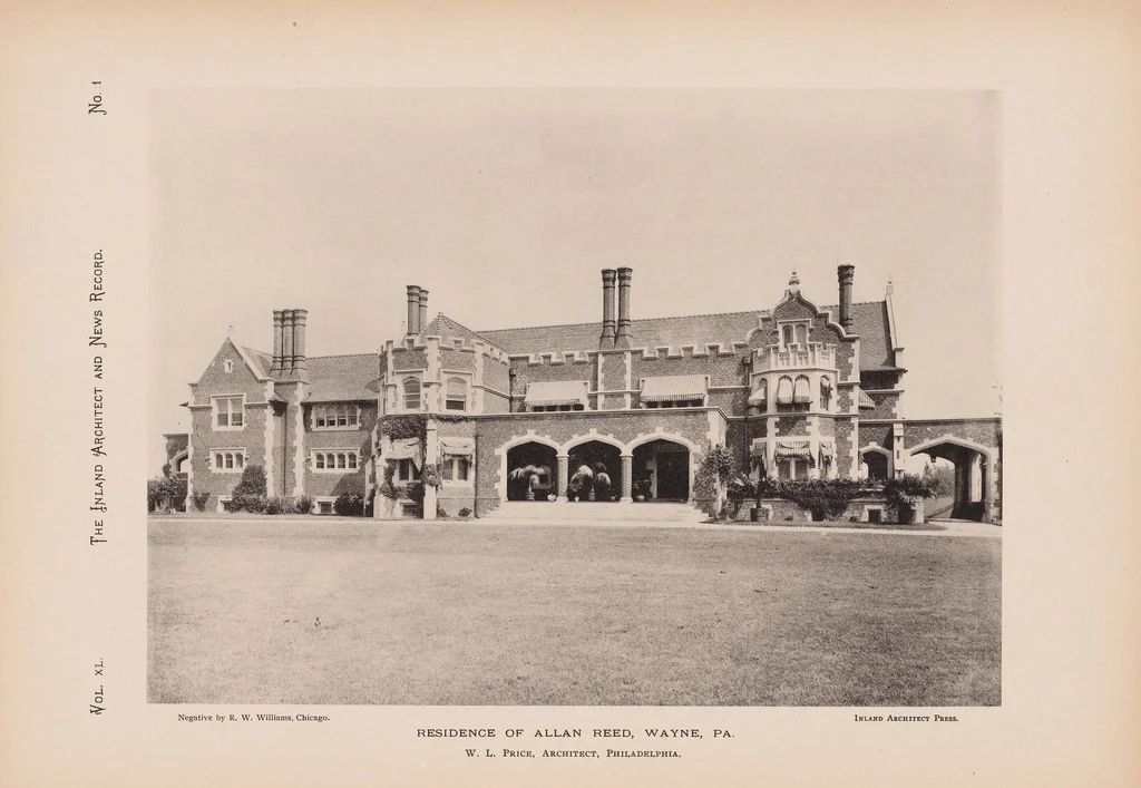 An illustration from The Inland architect and news record, 1887, leaf 35