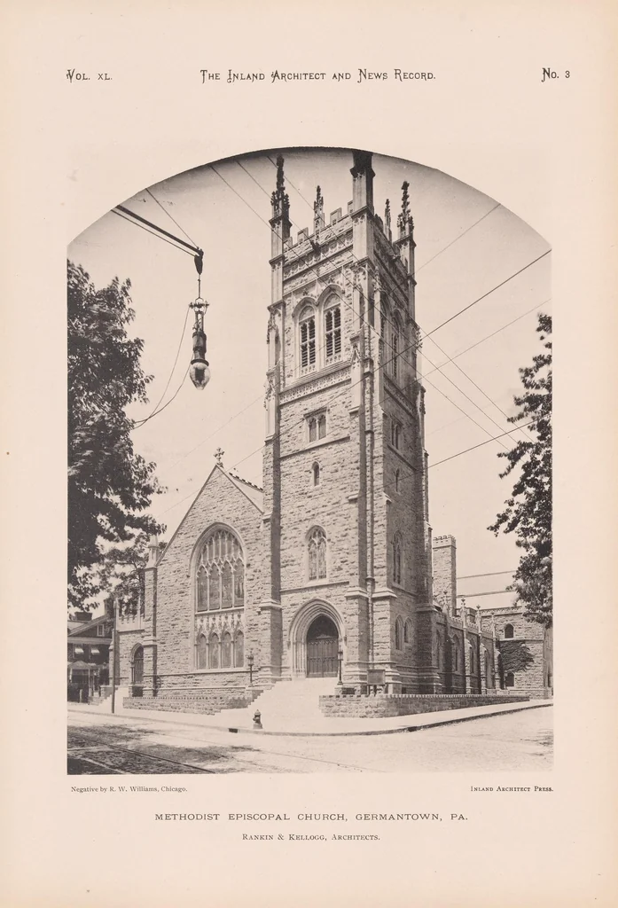 An illustration from The Inland architect and news record, 1887, leaf 33