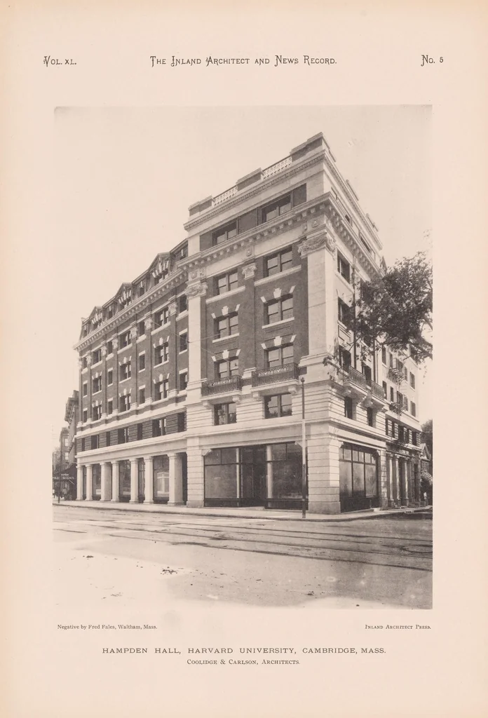 An illustration from The Inland architect and news record, 1887, leaf 39