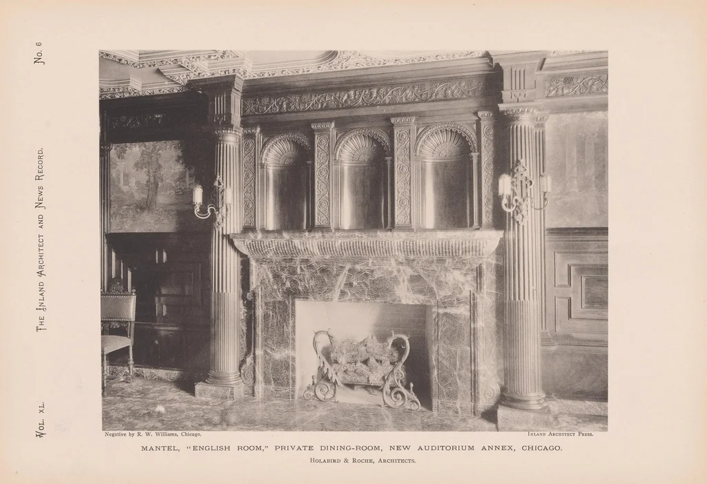 An illustration from The Inland architect and news record, 1887, leaf 37