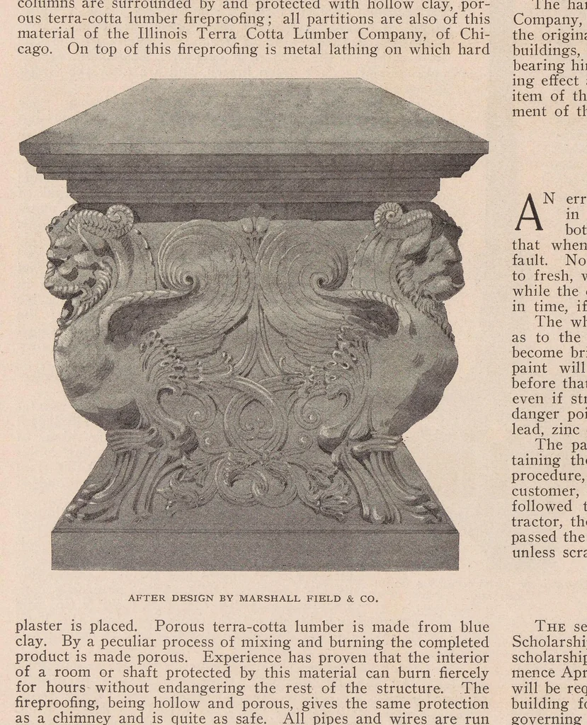 An illustration from The Inland architect and news record, 1887, leaf 48