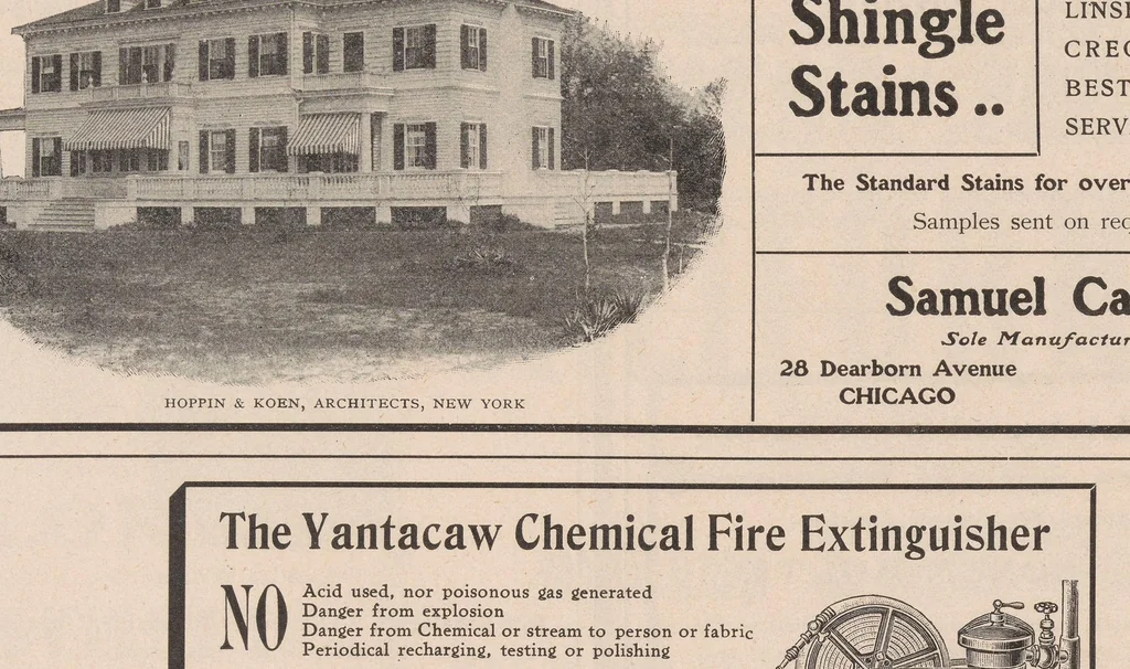 An illustration from The Inland architect and news record, 1887, leaf 12