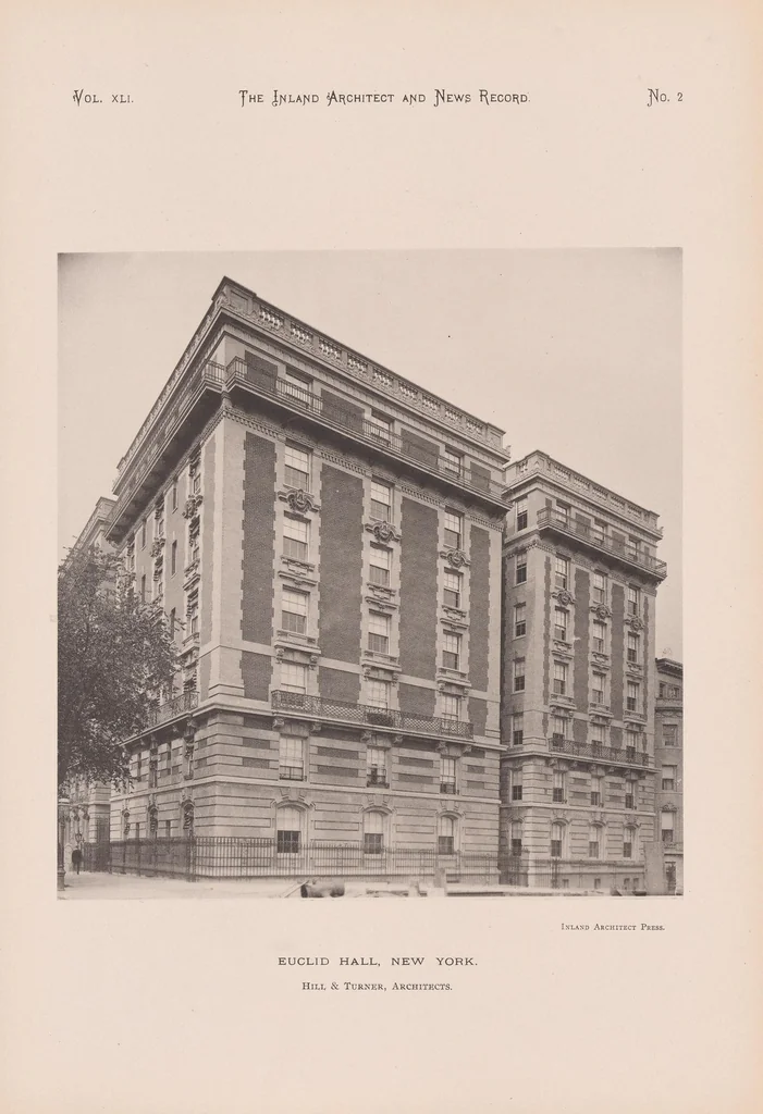 An illustration from The Inland architect and news record, 1887, leaf 39