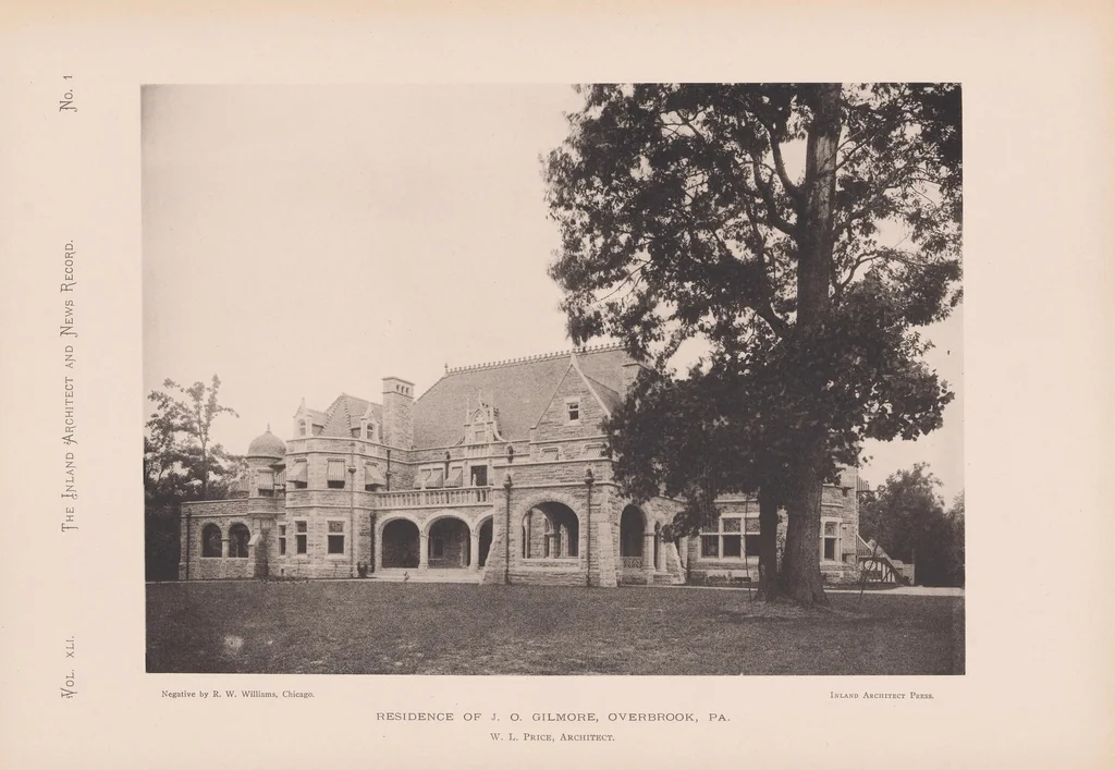 An illustration from The Inland architect and news record, 1887, leaf 31